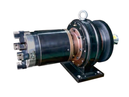 レバー式ソリッド四爪複動送りチャック