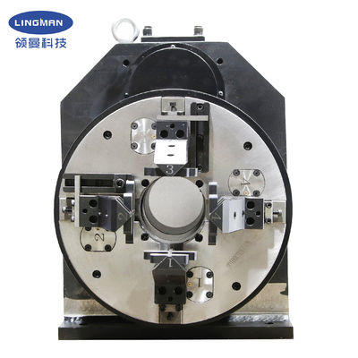 Lingman 86mm Jaw Stroke Pneumatic Chuck for Laser Tube Cutting with 0.6KN Clamping Force and 0.3-0.9MPa Allowable Pressure