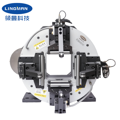 レーザーチャック 124mm マウスストローク,0.6KN クランプ力,チューブ切断機械のための6-130mm クランプ範囲
