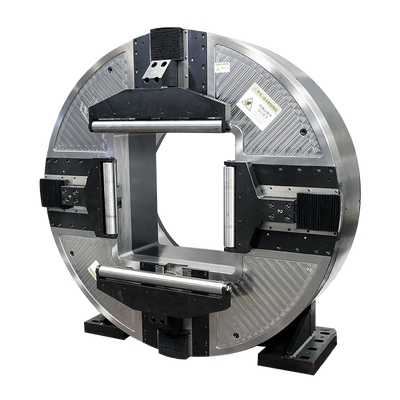 Heavy Duty 640mm Pneumatic Laser Chuck with 25KN Clamping Force and Full Stroke Design for Large Tube Cutting